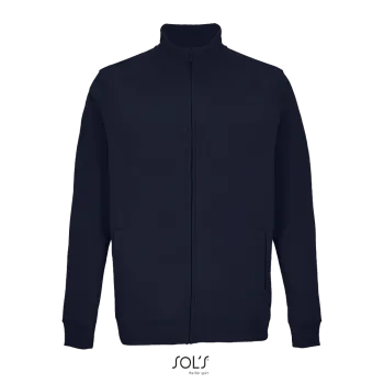 Φωτογραφία από μπροστά από Cooper 4XL - Unisex ζακέτα φούτερ σε χρώμα French Navy