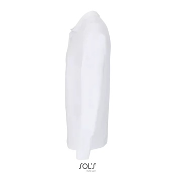 Φωτογραφία προφίλ από Planet LSL Λευκό 4-5XL - Unisex μακρυμάνικο οργανικό πόλο σε χρώμα White