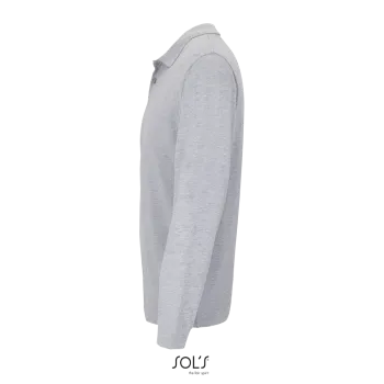 Φωτογραφία προφίλ από Planet LSL 4-5XL - Unisex μακρυμάνικο οργανικό πόλο σε χρώμα Grey Melange