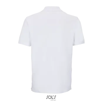 Φωτογραφία από πίσω από Pegase Λευκό 4XL - Unisex οργανικό πόλο πικέ σε χρώμα White