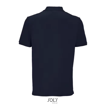 Φωτογραφία από πίσω από Pegase 4XL - Unisex οργανικό πόλο πικέ σε χρώμα French Navy