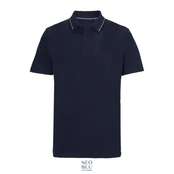 Φωτογραφία από μπροστά από Orel - Unisex πόλο πικέ σε χρώμα Night