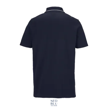 Φωτογραφία από πίσω από Orel - Unisex πόλο πικέ σε χρώμα Night