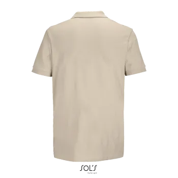 Φωτογραφία από πίσω από Pacific - Unisex πόλο πικέ σε χρώμα Linen