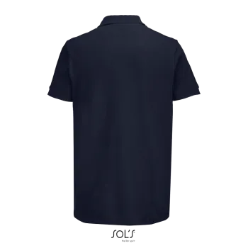 Φωτογραφία από πίσω από Pacific 4-5XL - Unisex πόλο πικέ σε χρώμα French Navy