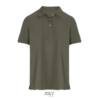 Φωτογραφία από μπροστά από Pacific Women - Γυναικείο πόλο πικέ σε χρώμα Army