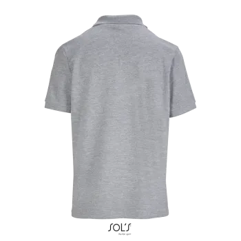 Φωτογραφία από πίσω από Pacific Women 3XL - Γυναικείο πόλο πικέ σε χρώμα Grey Melange