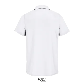 Φωτογραφία από πίσω από Pitcher Λευκό 3XL - Αθλητικό πόλο σε χρώμα White