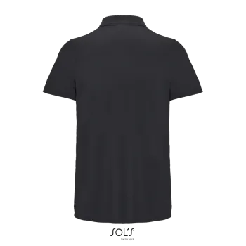 Φωτογραφία από πίσω από Pitcher 3XL - Αθλητικό πόλο σε χρώμα Black