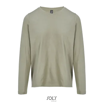 Φωτογραφία από μπροστά από Monarch Women - Γυναικείο μακρυμάνικο T-shirt σε χρώμα Khaki