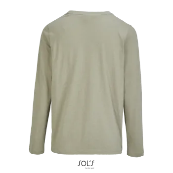 Φωτογραφία από πίσω από Monarch Women - Γυναικείο μακρυμάνικο T-shirt σε χρώμα Khaki