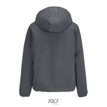 Φωτογραφία από πίσω από Falcon Padded Women 3XL - Γυναικείο softshell σε χρώμα Charcoal Grey