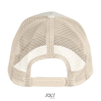 Φωτογραφία προφίλ από Blink - Πεντάφυλλο καπέλο με δίχτυ σε χρώμα Offwhite-Aqua-Linen