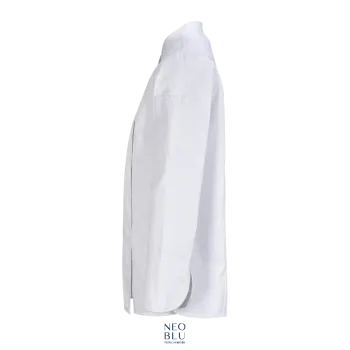 Φωτογραφία προφίλ από Eugenie - Γυναικείο Σακάκι σεφ μακρυμάνικο με τρουκς σε χρώμα White Optic