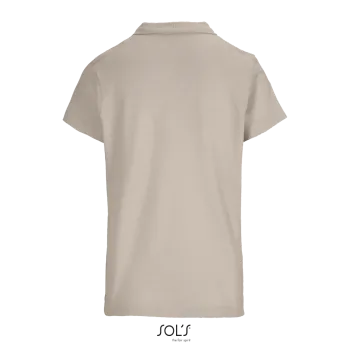 Φωτογραφία από πίσω από Pulse Women - Γυναικείο πόλο πικέ σε χρώμα Rope