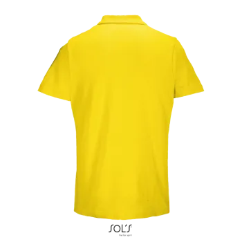 Φωτογραφία από πίσω από Pulse - Unisex πόλο πικέ σε χρώμα Gold