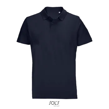 Φωτογραφία από μπροστά από Pulse 4-5XL - Unisex πόλο πικέ σε χρώμα French Navy