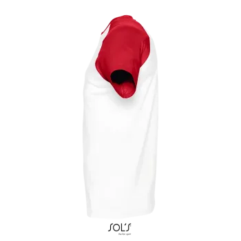 Φωτογραφία προφίλ από Funky 3XL - Ανδρικό δίχρωμο T-shirt σε χρώμα White-Red