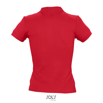 Φωτογραφία από πίσω από People 3XL - Γυναικείο πόλο πικέ σε χρώμα Navy