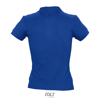 Φωτογραφία από πίσω από People 3XL - Γυναικείο πόλο πικέ σε χρώμα Red