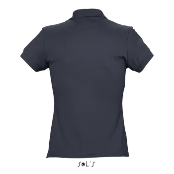 Φωτογραφία από πίσω από Passion - Γυναικείο πόλο πικέ σε χρώμα Navy