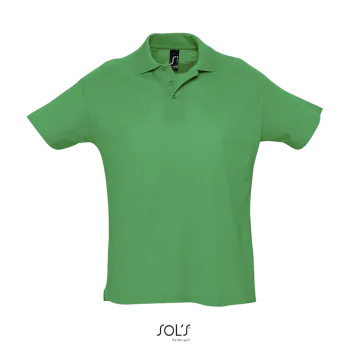 Φωτογραφία από μπροστά από Summer II - Ανδρικό πόλο πικέ σε χρώμα Kelly Green