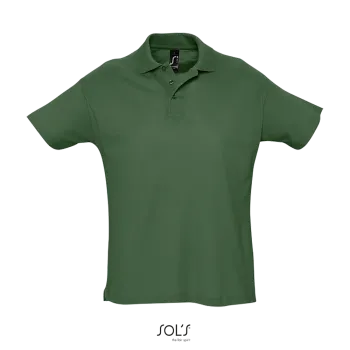 Φωτογραφία από μπροστά από Summer II - Ανδρικό πόλο πικέ σε χρώμα Golf Green