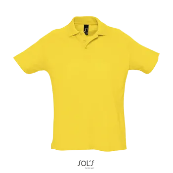 Φωτογραφία από μπροστά από Summer II - Ανδρικό πόλο πικέ σε χρώμα Gold