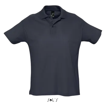 Φωτογραφία από μπροστά από Summer II 3XL - Ανδρικό πόλο πικέ σε χρώμα Navy