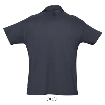 Φωτογραφία από πίσω από Summer II 3XL - Ανδρικό πόλο πικέ σε χρώμα Navy