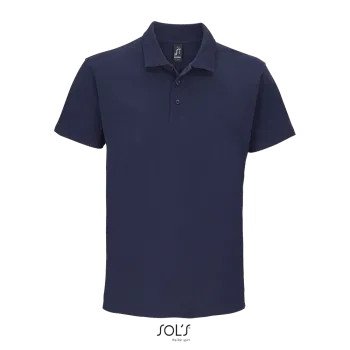 Φωτογραφία από μπροστά από Summer II 3XL - Ανδρικό πόλο πικέ σε χρώμα French Navy