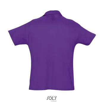 Φωτογραφία από πίσω από Summer II - Ανδρικό πόλο πικέ σε χρώμα Dark Purple