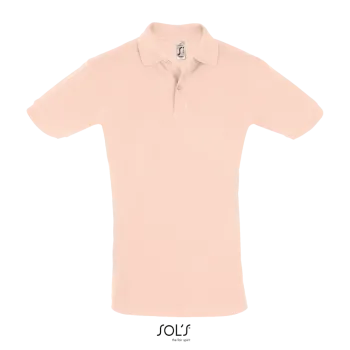 Φωτογραφία από μπροστά από Perfect Men 3XL - Ανδρικό πόλο πικέ σε χρώμα Creamy Pink