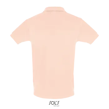 Φωτογραφία από πίσω από Perfect Men 3XL - Ανδρικό πόλο πικέ σε χρώμα Creamy Pink