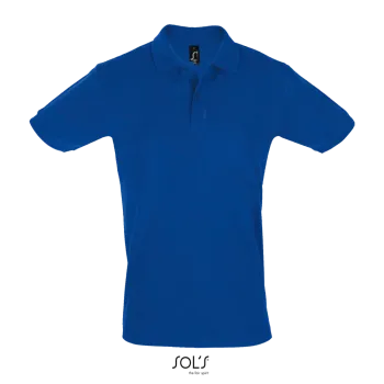 Φωτογραφία από μπροστά από Perfect Men 4-5XL - Ανδρικό πόλο πικέ σε χρώμα Royal Blue