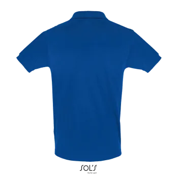 Φωτογραφία από πίσω από Perfect Men 4-5XL - Ανδρικό πόλο πικέ σε χρώμα Royal Blue