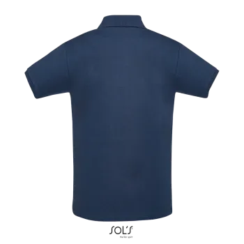 Φωτογραφία από πίσω από Perfect Men 3XL - Ανδρικό πόλο πικέ σε χρώμα Denim