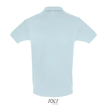 Φωτογραφία από πίσω από Perfect Men 3XL - Ανδρικό πόλο πικέ σε χρώμα Creamy Blue