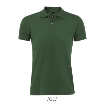 Φωτογραφία από μπροστά από Perfect Men 3XL - Ανδρικό πόλο πικέ σε χρώμα Bottle Green