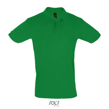 Φωτογραφία από μπροστά από Perfect Men 4-5XL - Ανδρικό πόλο πικέ σε χρώμα Kelly Green