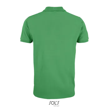 Φωτογραφία από πίσω από Perfect Men 4-5XL - Ανδρικό πόλο πικέ σε χρώμα Spring Green