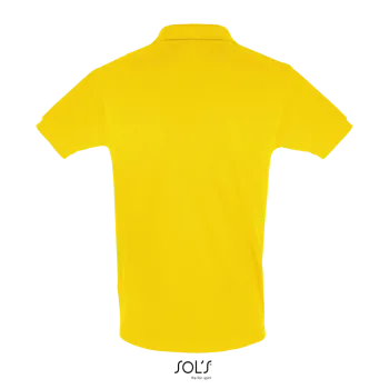 Φωτογραφία από πίσω από Perfect Men 3XL - Ανδρικό πόλο πικέ σε χρώμα Gold