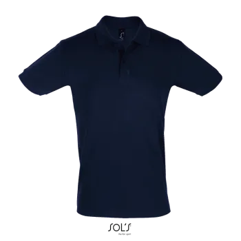 Φωτογραφία από μπροστά από Perfect Men 4-5XL - Ανδρικό πόλο πικέ σε χρώμα French Navy