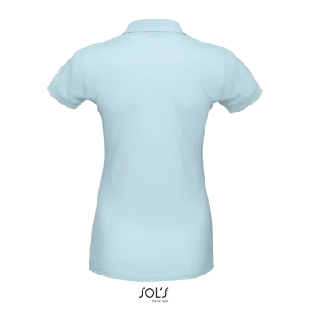 Φωτογραφία από πίσω από Perfect Women - Γυναικείο πόλο πικέ σε χρώμα Creamy Blue