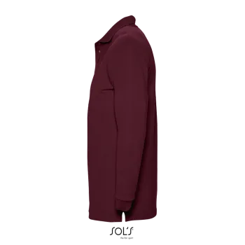 Φωτογραφία προφίλ από Winter II - Ανδρικό μακρυμάνικο πόλο πικέ σε χρώμα Burgundy