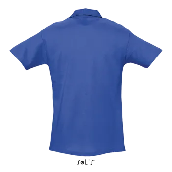 Φωτογραφία από πίσω από Spring II 4-5XL - Ανδρικό πόλο πικέ σε χρώμα Royal Blue