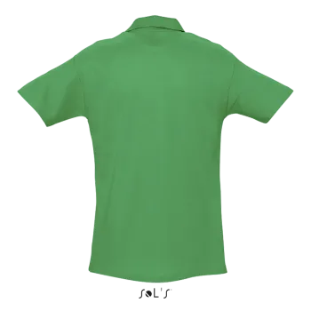 Φωτογραφία από πίσω από Spring II - Ανδρικό πόλο πικέ σε χρώμα Kelly Green