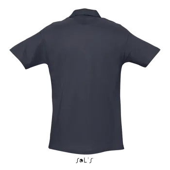 Φωτογραφία από πίσω από Spring II 4-5XL - Ανδρικό πόλο πικέ σε χρώμα Navy