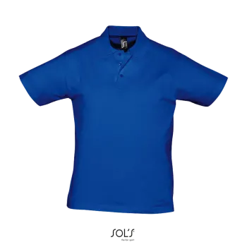 Φωτογραφία από μπροστά από Prescott Men 3XL - Ανδρικό πόλο σε χρώμα Royal Blue