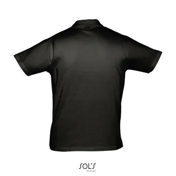 Φωτογραφία από πίσω από Prescott Men 3XL - Ανδρικό πόλο σε χρώμα Deep Black